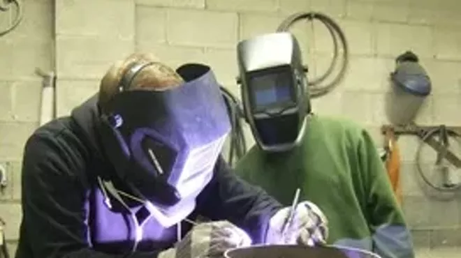 Image: Blacksmithing: Forge Building