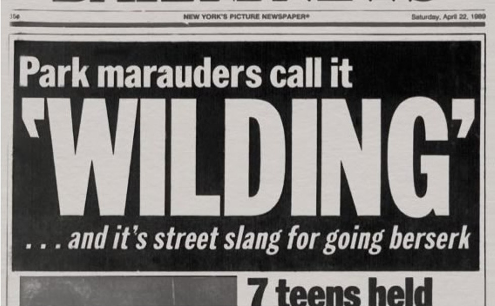Daily News headline, April 22, 1989