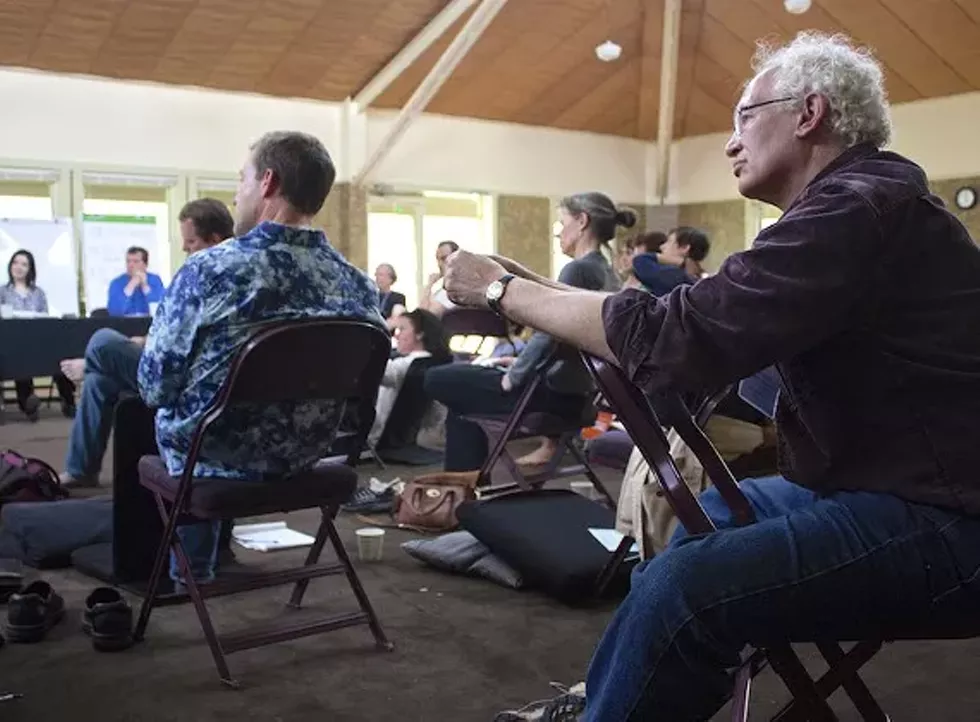 Focused attention during one of the signature Case Study sessions.