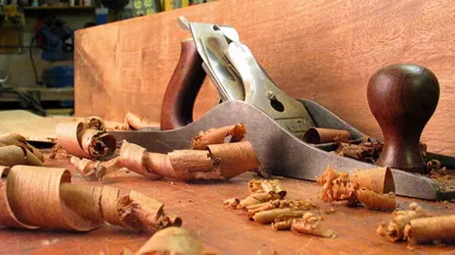 Image: Hand tool class (woodworking)