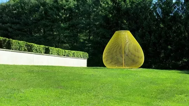 Image: John Ruppert&rsquo;s Yellow Orb/Homage to Van Gogh on View at the Katonah Museum of Art