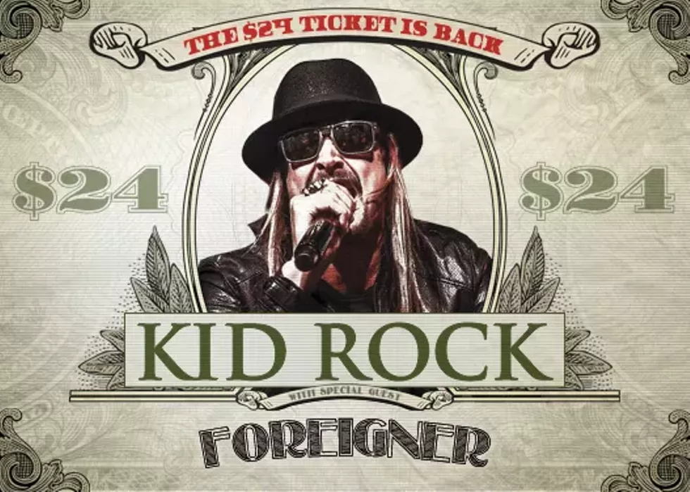 Kid Rock with special guest Foreigner and Packway Handle Band