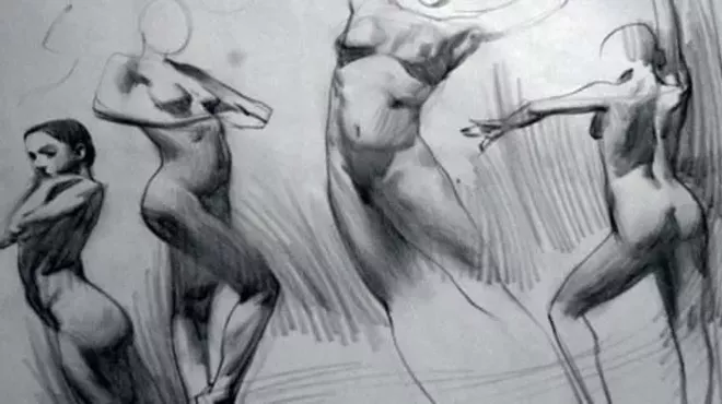Image: Life Drawing with Model