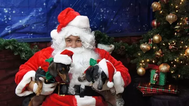 Image: Pet Photos with Santa Paws