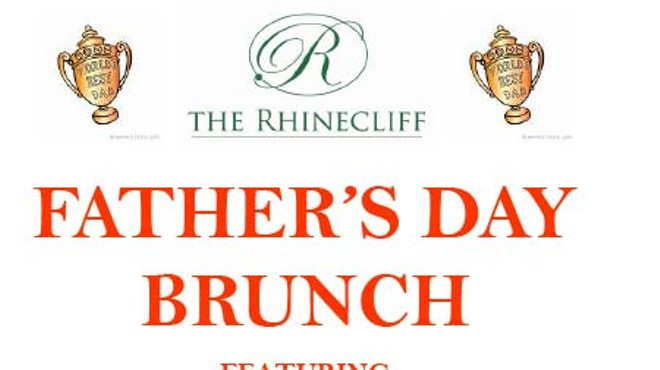 Rhinecliff’s legendary Jazz Brunch for Dad & Father’s Day Dinner!