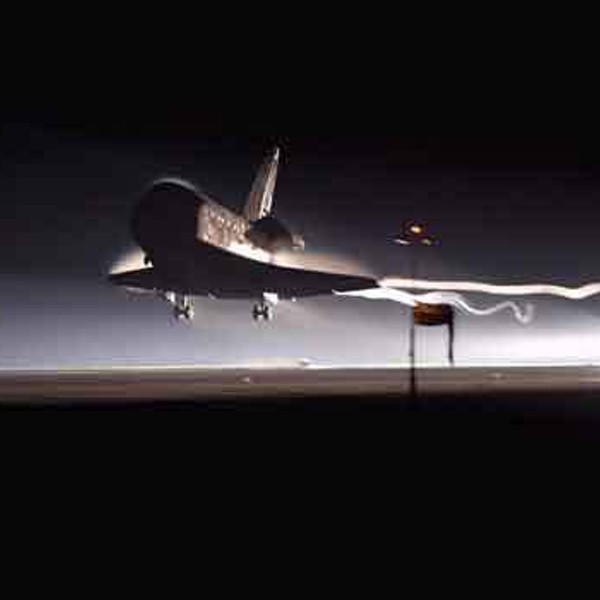 Space Shuttle Lands on Another World