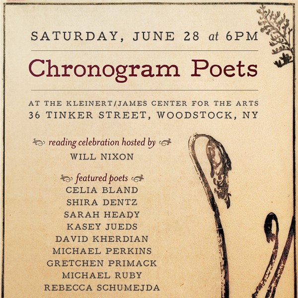 The Chronogram Poets 2014