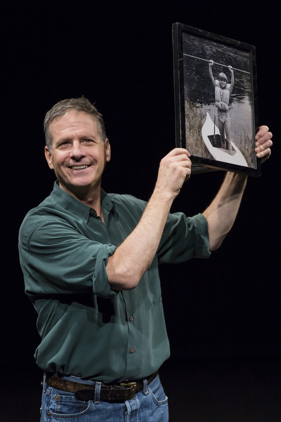 Martin Moran in "The Tricky Part" at NYC's The Barrow Street Theatre Company in 2018