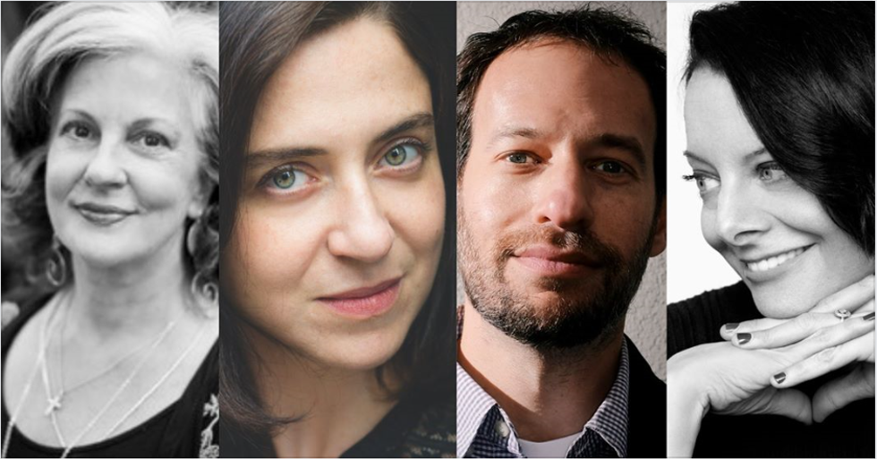 Kelly J. Beard, Lucy Ives, Lee Matthew Goldberg, and Rebecca Godfrey.