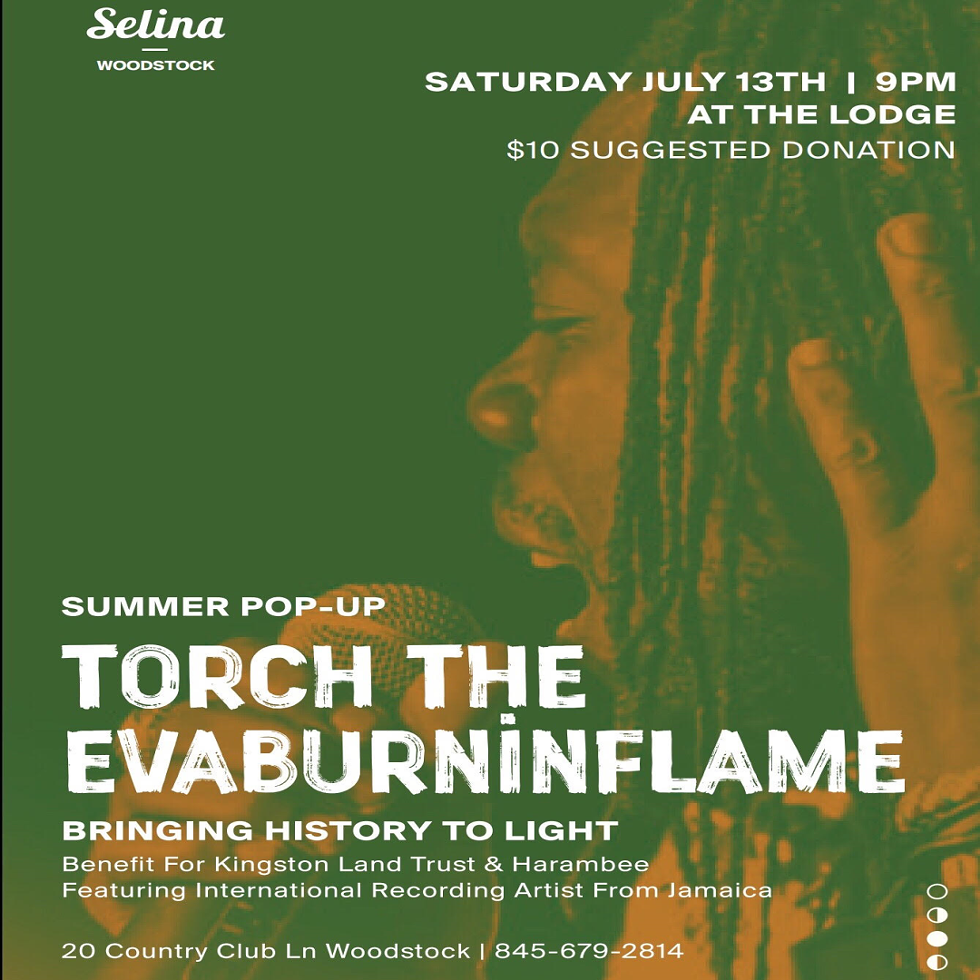 Bringing History to Light, a Reggae Benefit Concert featuring Torch the Evaburnin'Flame for Harambee Kingston & The Kingston Land Trust