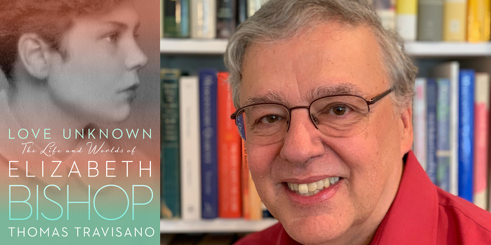 Author Thomas Travisano with his new book LOVE UNKNOWN