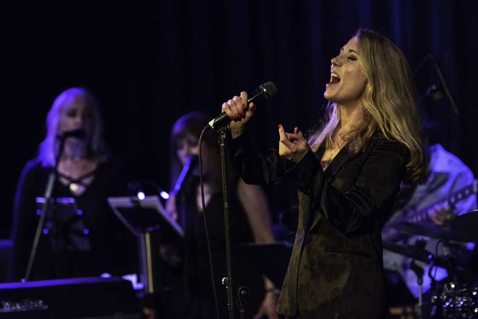 Singer-songwriter Francesca Beghe of Garrison headlines at Towne Crier Café in Beacon on Jan. 30, backed by a band of world-class musicians and singers who have performed with the likes of Paul McCartney, Celine Dion, James Taylor and Steely Dan.
