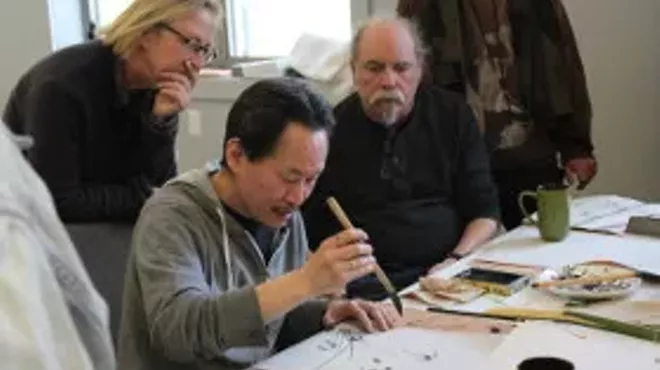 Image: Introduction to Sumi-e with Keiji Shinohara
