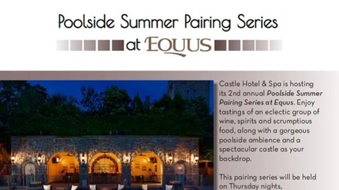 Poolside Summer Pairing Series at Equus