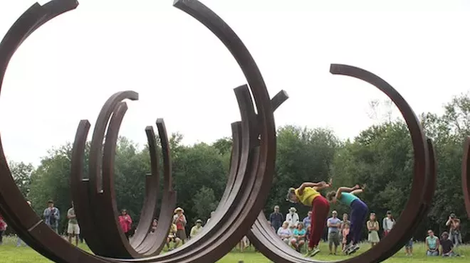 Image: Dance Omi Showing in the Fields