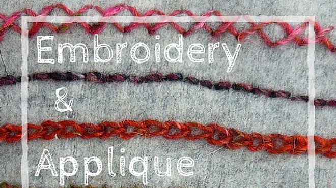 Embroidery & Appliqué Workshop with Cal Patch