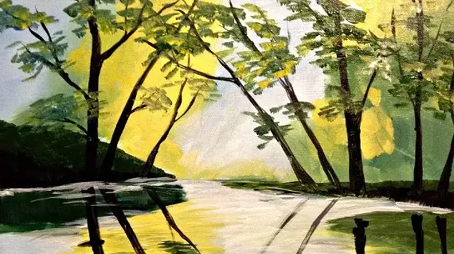 Image: Sip & Paint with Vine Van Gogh