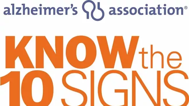 Image: Alzheimers Association: Know the 10 Signs: Early Detection Matters