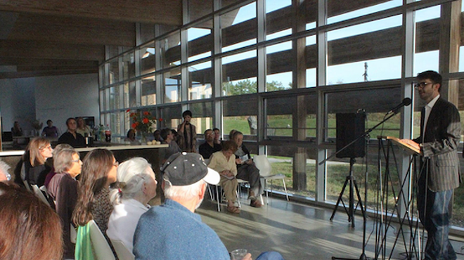 Image: Writers Omi Reading + BBQ