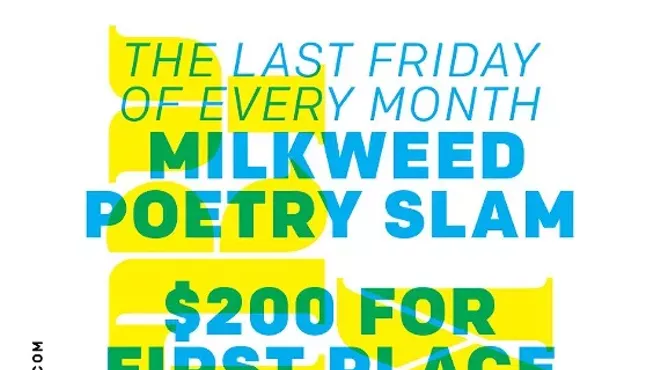 Image: Milkweed $200 Poetry Slam