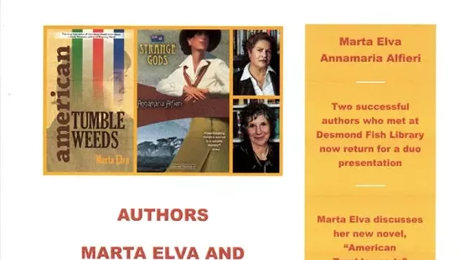 Image: Author Event with Marta Elva and Annamaria Alvieri