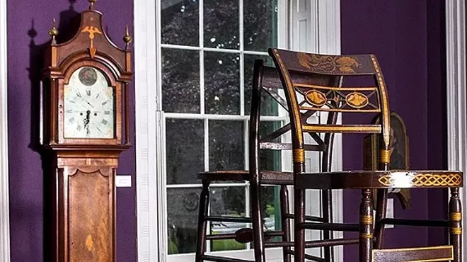 Image: Elegance & Strength: Stenciled Furniture and the Shell Motif