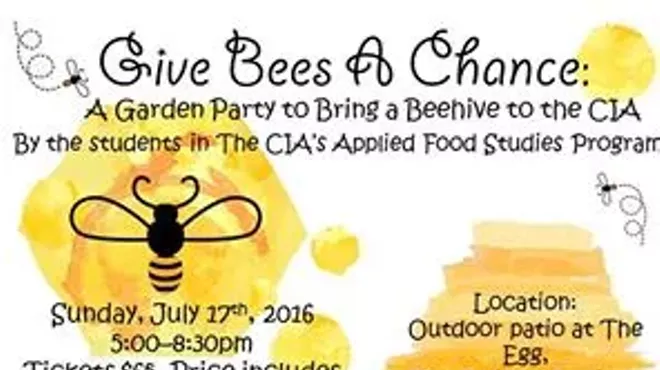 Image: Give Bees A Chance: A Garden Party to Bring a Beehive to the CIA