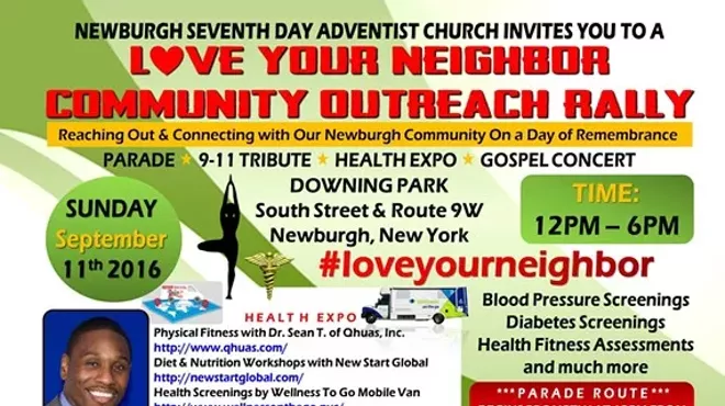 Image: Love Your Neighbor Community Outreach Rally