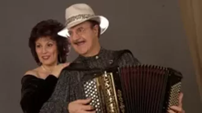 Image: Mary Mancini & Mario Tacca, with Mike Caruso (guitar), and Ricci Saracino (drums)