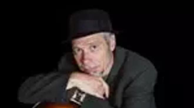 Image: Le Pompe Attack with Doug Munro (guitar), Ernie Pugliese (guitar), Michael Goetz (bass), Howie Bujese (violin)