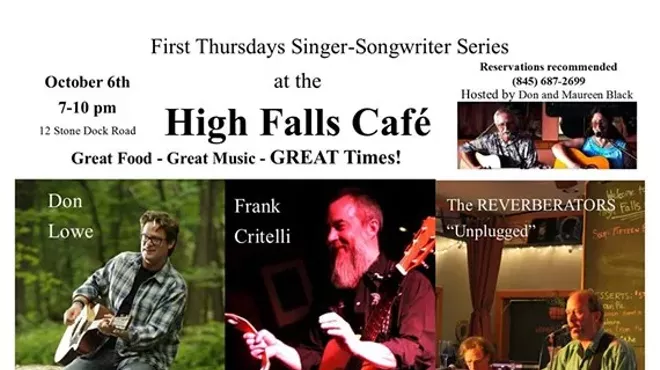 Image: First Thursday Singer Songwriter Series