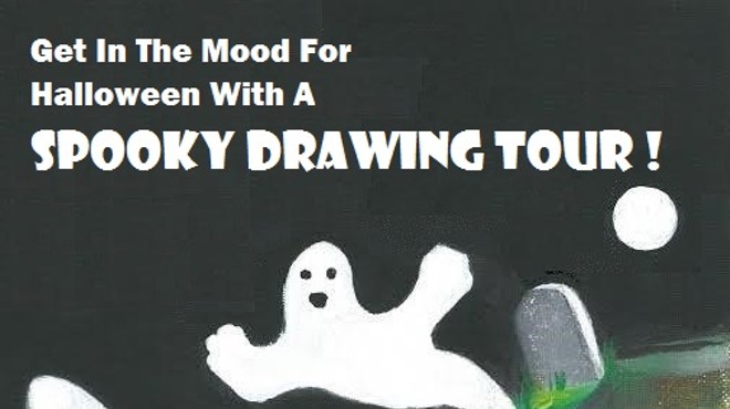 Spooky Halloween Drawing Tour