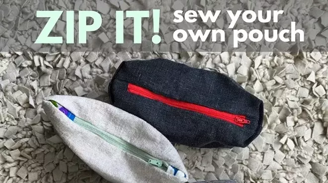 Image: Zip It! Sew Your Own Pouch