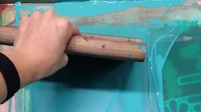 Image: Screen Printing Class