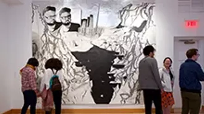 Image: Senior Studio Exhibition Reception