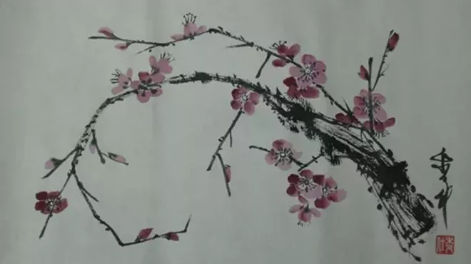 Image: Chinese Brush Painting Class with Linda Schultz