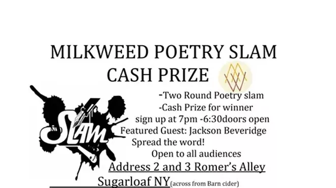 Image: Milkweed's Poetry Slam