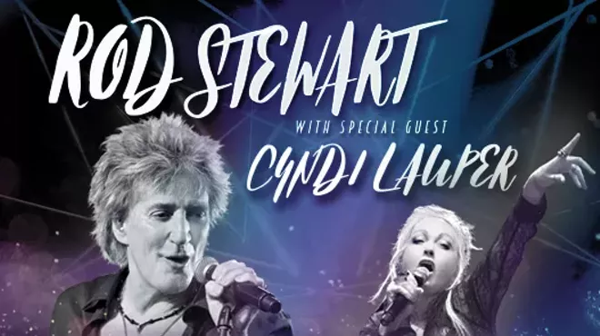 Image: Rod Stewart with special guest Cyndi Lauper