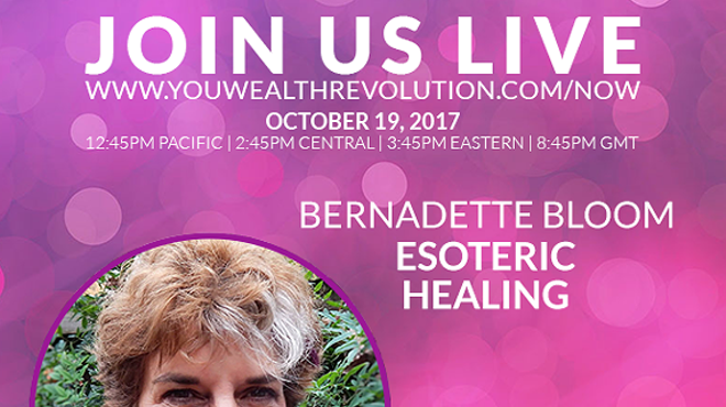 Free Energy Healing Seminar with Medical Intuitive and Energy Healer Bernadette Bloom