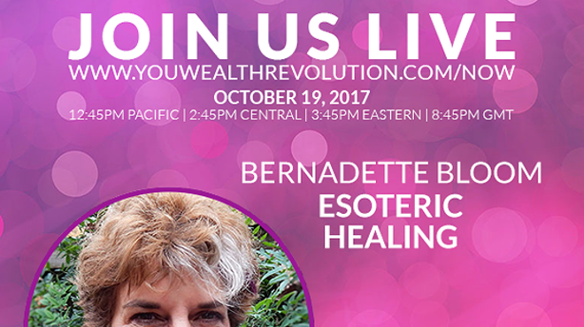 Image: Free Energy Healing Seminar with Medical Intuitive and Energy Healer Bernadette Bloom