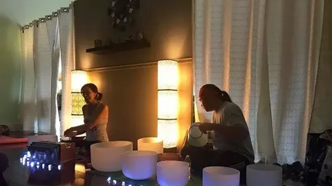 Image: Crystal Singing Bowls Sound Meditation