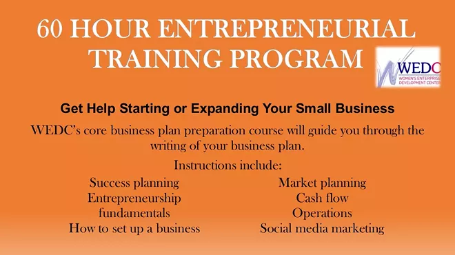 Image: WEDC&rsquo;s 60 Hour Entrepreneurial Training Program