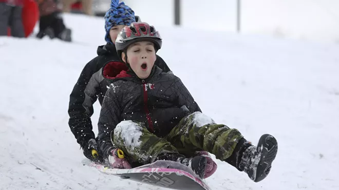 Image: Sledding Party