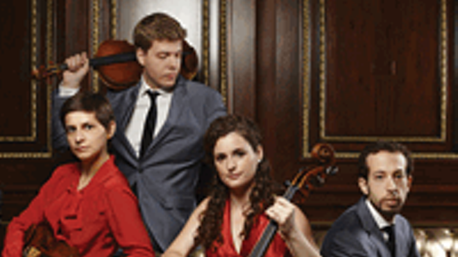 Image: Close Encounters With Music presents The Ariel String Quartet performing Love Triangles: The Art of the String Quartet