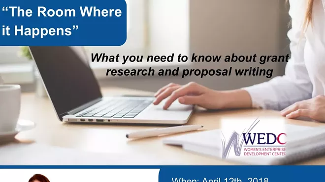 Image: WEDC's Grant Research and Proposal Writing
