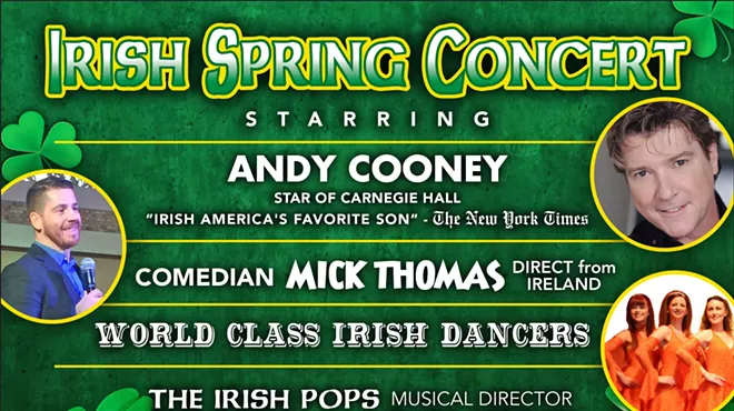 Image: Andy Cooney Irish Spring Concert with Comedian Mick Thomas