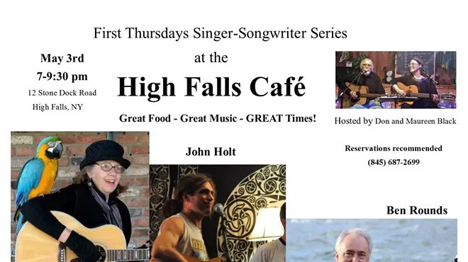 Image: First Thursday Singer Songwriter Series