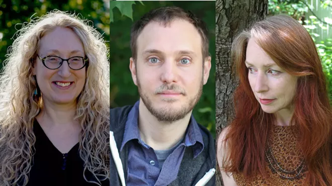 Image: Volume Reading & Music Series: Kathline Carr, Sam. J. Miller, Shira Dentz