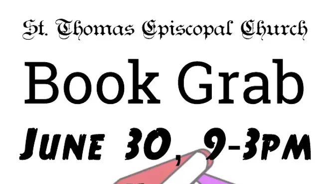 Image: Book Grab Fundraiser