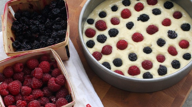 Recipe: Rasberry Buttermilk Cake